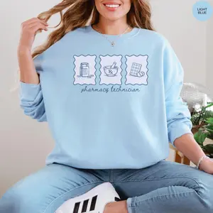 Pharmacy Technician Tshirt, Pharmacy Technician Sweatshirt, Graduation Gift For Coworker Women