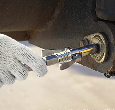 Grease with hose; lock-ring grease gun tip; manual/electric/air-powered grease coupler; flat-tip grease accessory sharp nozzle Grease with hose; lock-ring grease gun tip; manual/electric/air-powered grease coupler; flat-tip grease accessory sharp nozzle