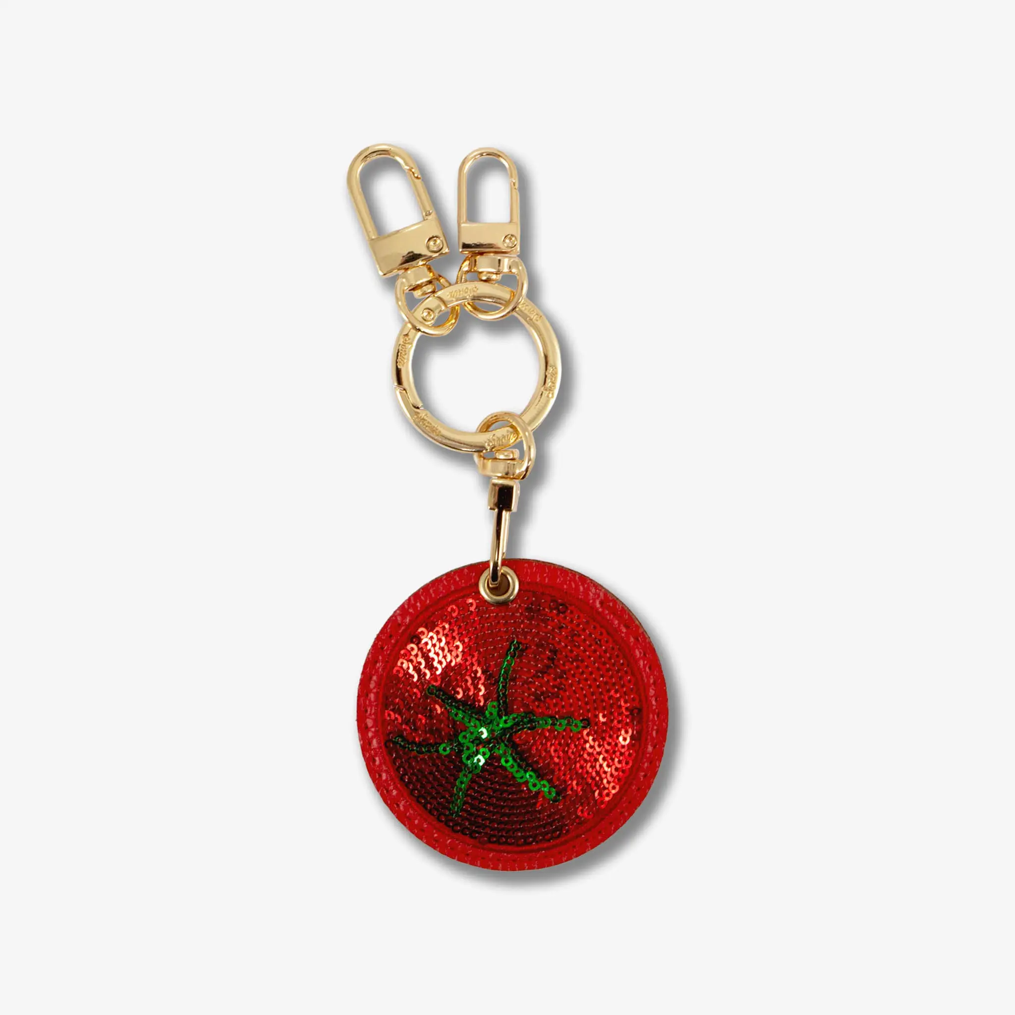 Smart Tracker Keychain - Tomato