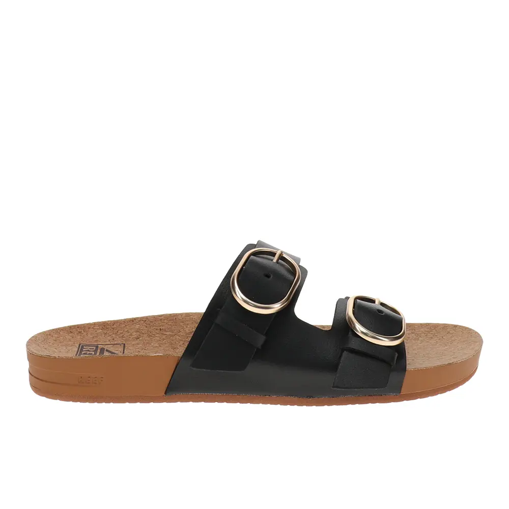 Reef Womens Vista Kara Slide Casual Sandals Casual - Black