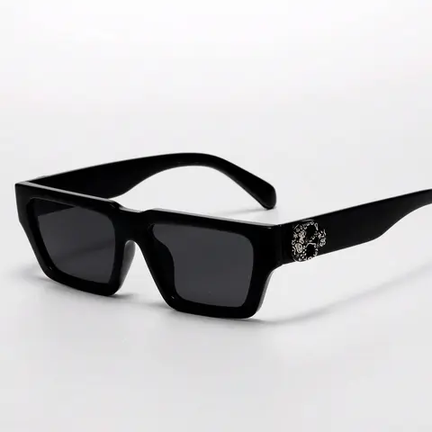 Men's Cross Style Sunglasses, Casual Vacation Eyewear, Fashion Festival, Trendy Versatile Accessory, Wind Glasses, Stylish Glasses, Street Style Shades, Must-Have