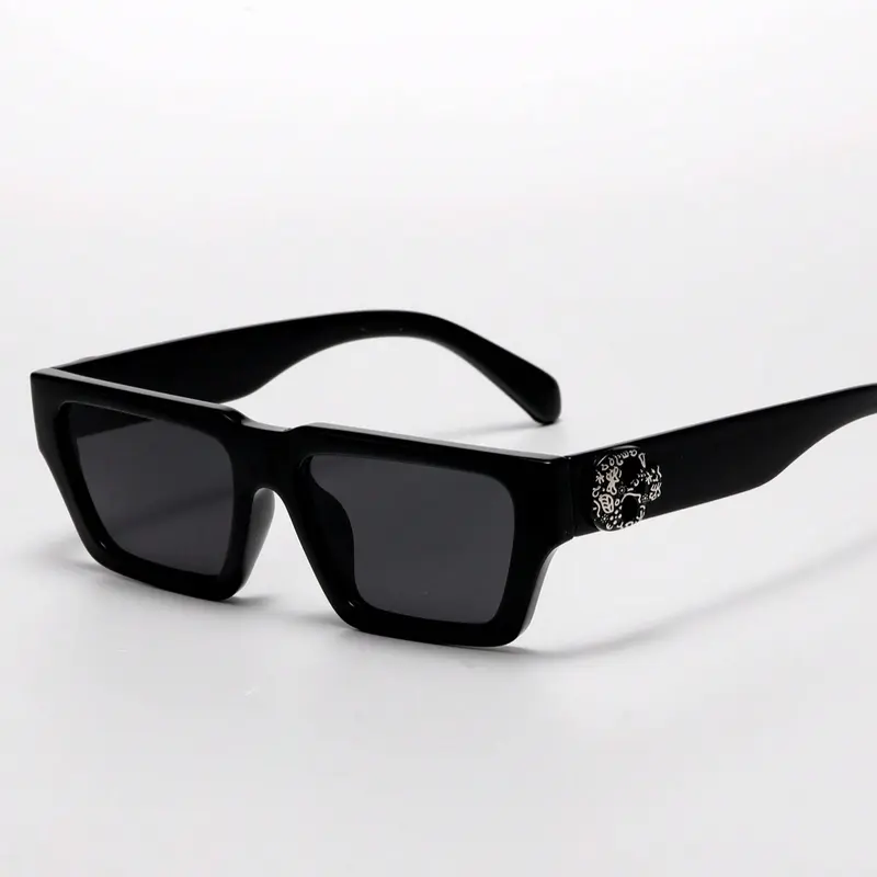 Men's Cross Style Sunglasses, Casual Vacation Eyewear, Fashion Festival, Trendy Versatile Accessory, Wind Glasses, Stylish Glasses, Street Style Shades, Must-Have