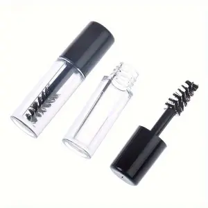 8pcs DIY Empty Refillable Clear Mascara Tubes Liquid Eyelash Cream Vial Bottle Travel Portable Beauty Cosmetics Containers