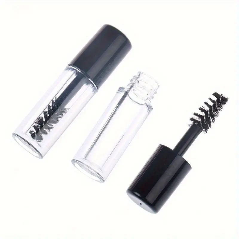 8pcs DIY Empty Refillable Clear Mascara Tubes Liquid Eyelash Cream Vial Bottle Travel Portable Beauty Cosmetics Containers