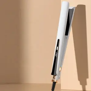 Professional Ceramic Hair Straightener with Negative Ion Technology Electric Household Use LED Display 1 Year Warranty