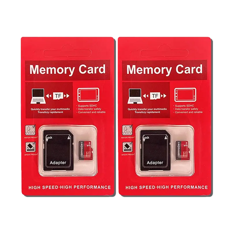 2PCS, SD memory cards, highly compatible, micro SD cards, data transfer, SD cards, with SD card adapter, suitable for smartphones, laptops, security cameras, tablets and Bluetooth speakers uhs-i class surveillance ipad android pc
