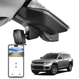 Mangoal 4K Dash Cam Custom for Gen5 Grand Cherokee 2022 2023 2024 2025 2026,Grand Cherokee L 2021-2026 (Model D), Laredo Limited Overland Summit Trailhawk
