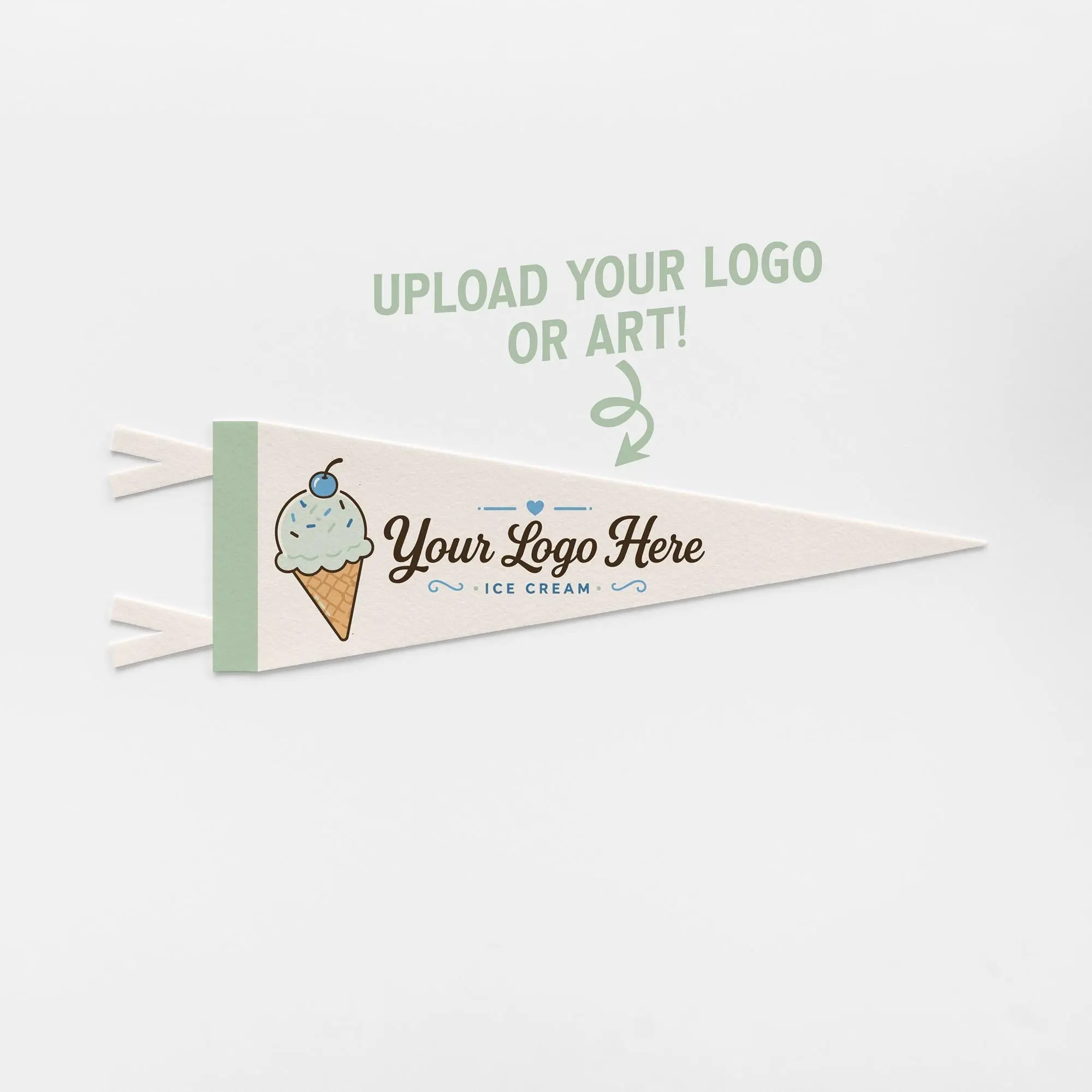 Custom Logo Felt Pennant