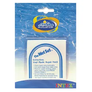 Intex 59631EP 6 Piece Vinyl Repair Pool Patch