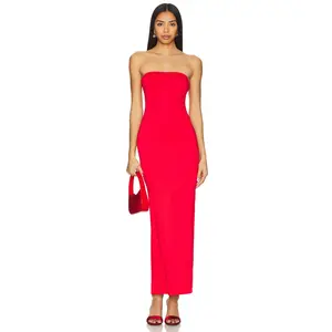 AFRM Dunn Dress in Risky Red