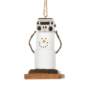 Smores Ornament with Boom Box