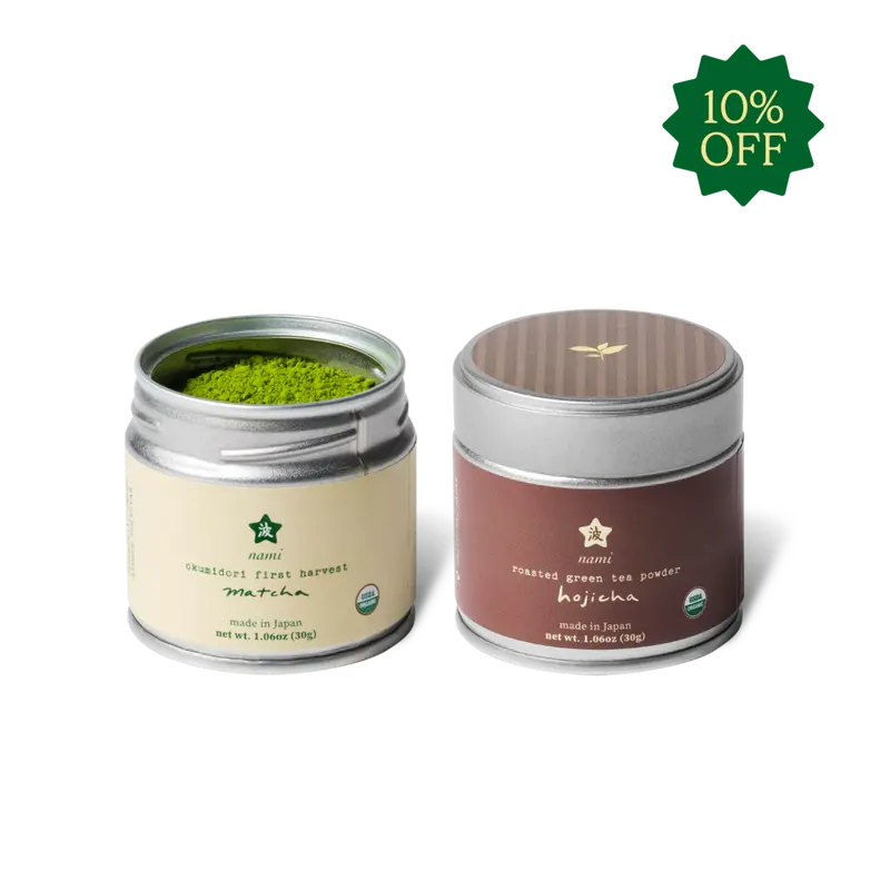 Matcha & Hojicha Duo