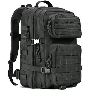 Military Tactical Backpack 40L – MOLLE 3-Day Assault Pack - Black