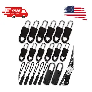 Zipper Pull, Universal Zipper Pull Replacement, Broken Replacement Zippers Pull (20 Pcs)