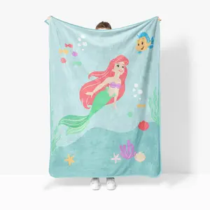 Sunny Side Up Disney The Little Mermaid Throw Blanket