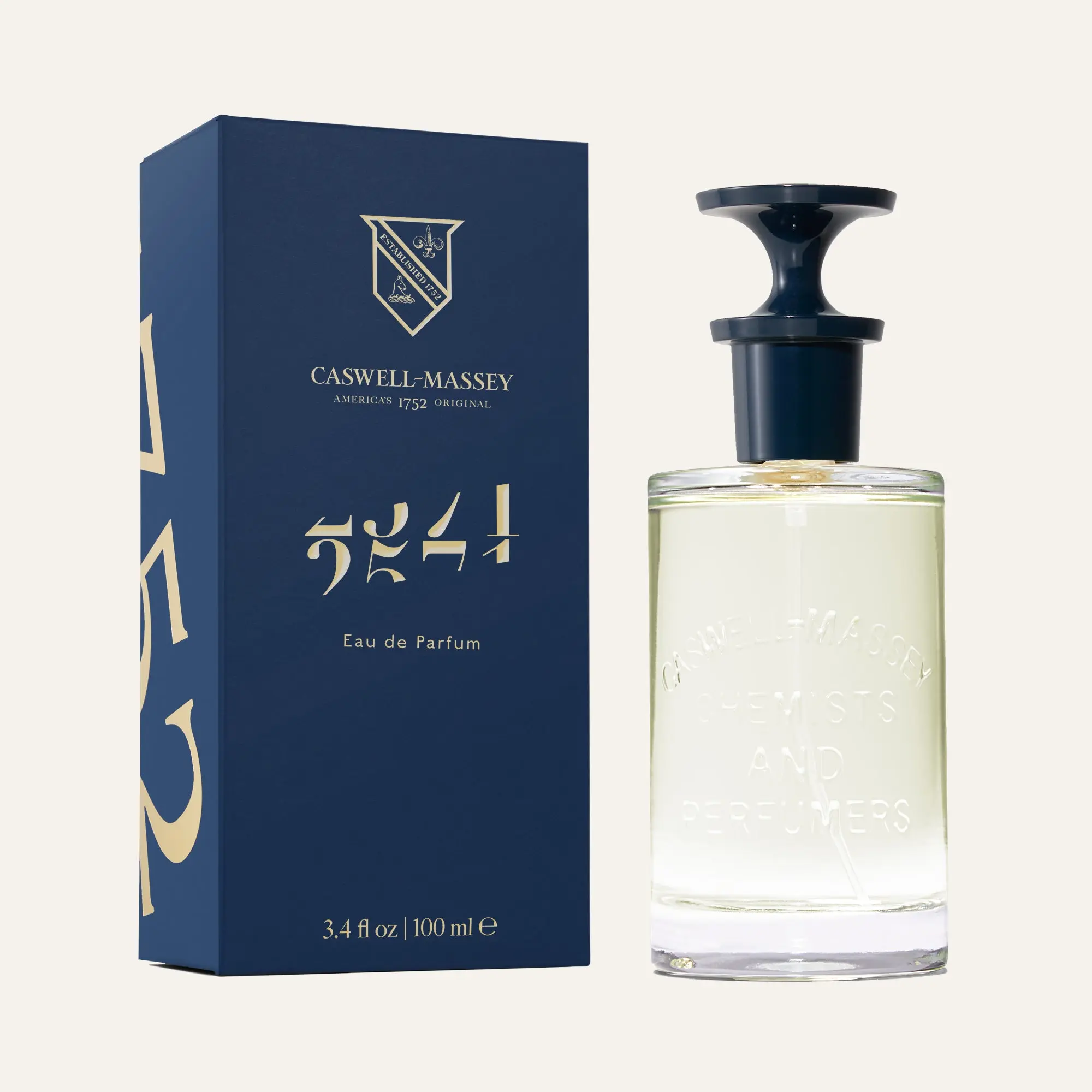 Caswell-Massey 2571 Eau de Parfum for Men & Women | Modern Woody Fragrance | Sandalwood, Bergamot, Cardamom, Amber