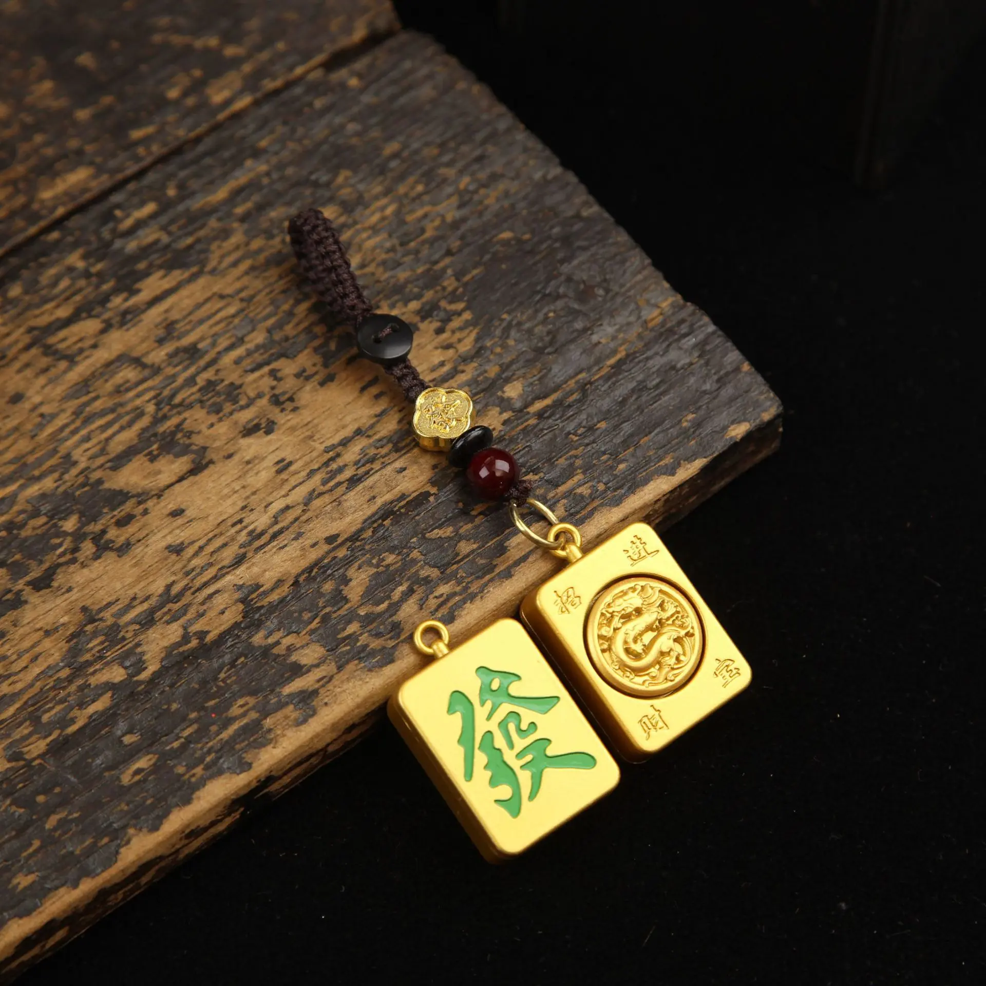 Zodiac Dragon - FortuneMahjongSpinner+Fortune Rope