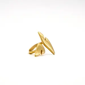 Simple Flame Statement Ring, Zaria Costume Jewelry Accessory