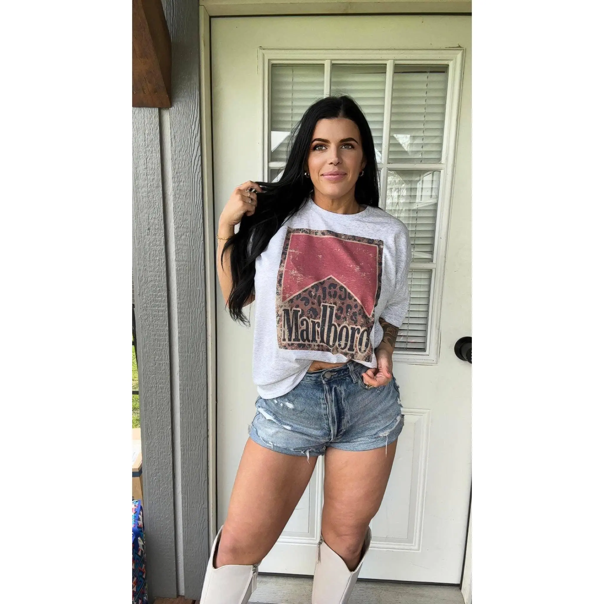Marlboro Pack Leopard Tee