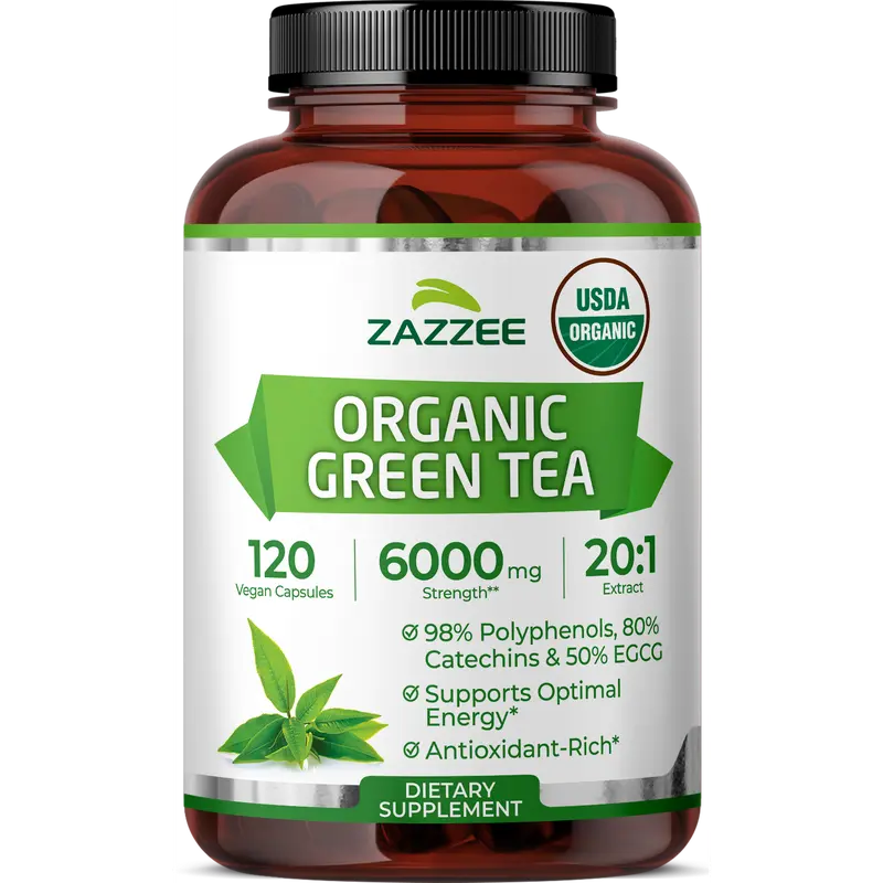 Zazzee USDA Organic Beet Root 20:1 Extract Capsules - 20X