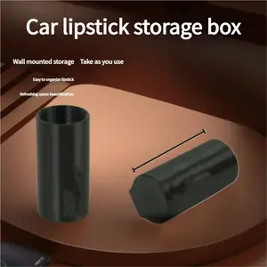 Car Lipstick Holder Organizer, No-Drill Car Storage Rack, Perfect Gift for Girlfriend, Automotive Makeup Accessory