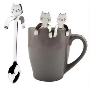 Mug Buddy Cat Spoon
