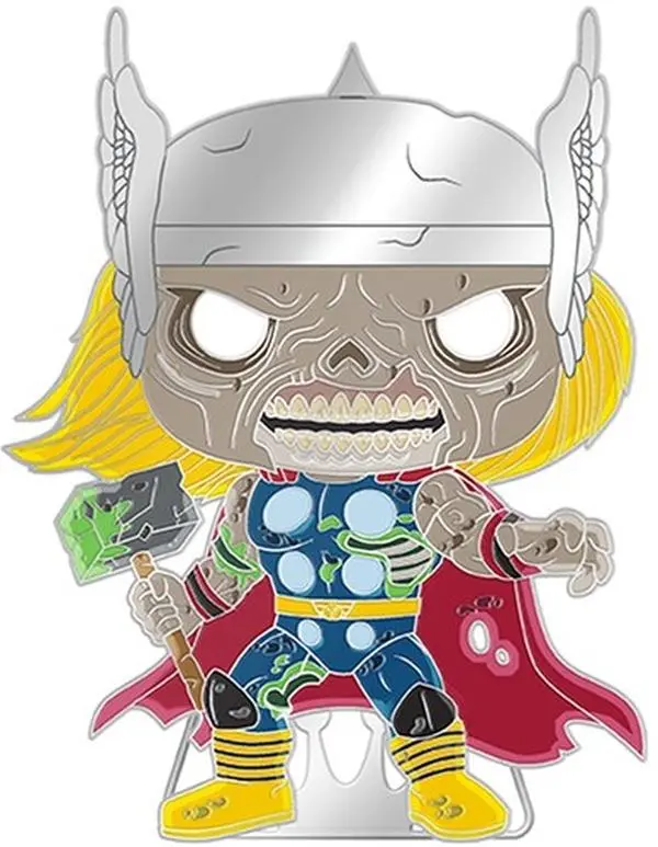 Funko POP! PINS: Marvel: Zombie Thor  [COLLECTIBLES] Pin