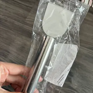 Stainless Steel Cleaning Scraper, 1pc Multipurpose Metal Utility Spatula for Kitchen, Bathroom, Home, Durable Cleaning Tool for Home, Household Items