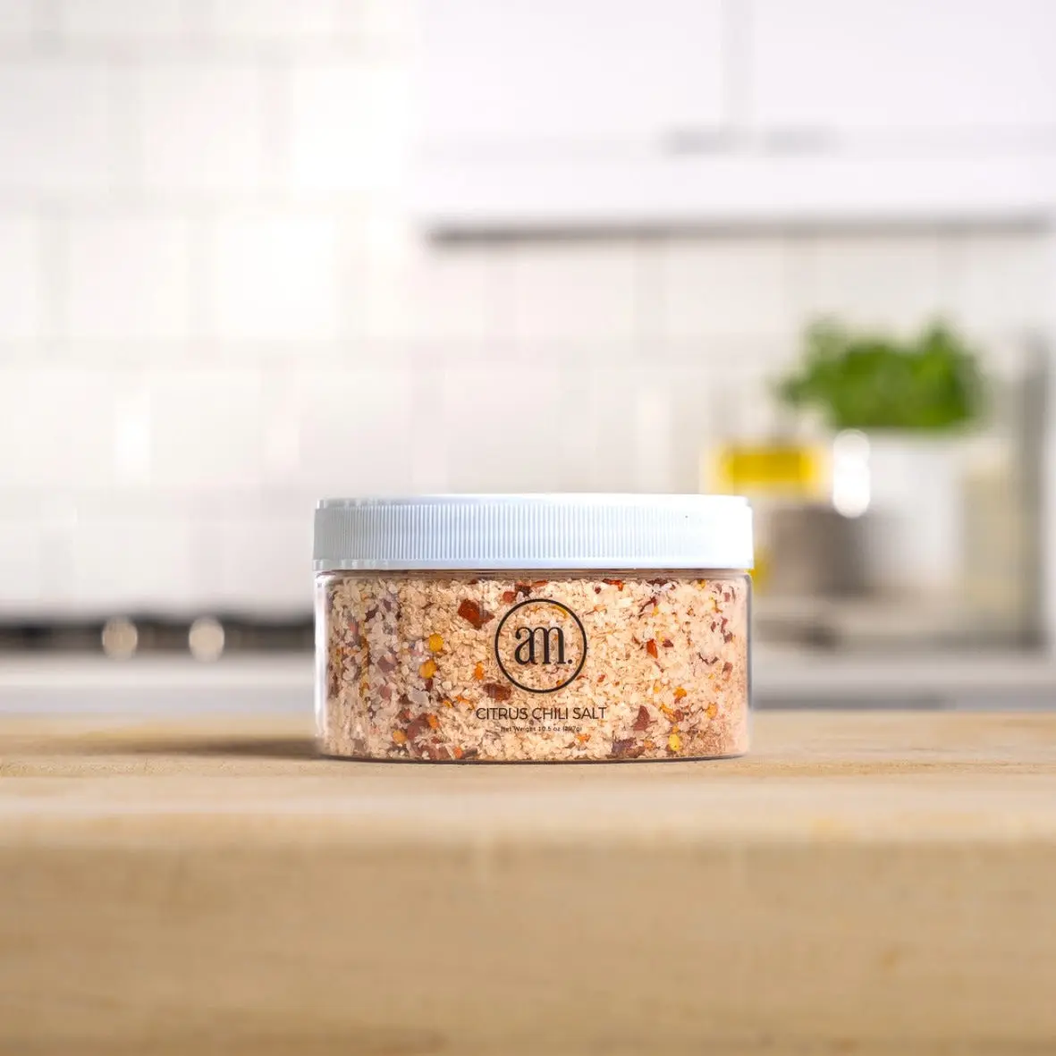 a m. Salt Citrus Chili Salt – Gourmet Chili Lime Sea Salt Seasoning for Fish, Chicken & Veggies | Spicy Citrus Finishing Salt | No MSG, Sugar-Free