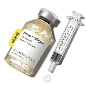 Sungboon Editor Silk Lifting Peptide Ampoule (1.35 fl oz/40ml) – Korean Anti-Aging Skincare Serum, Wrinkle Care, At-Home Face-Lift with Peptides & Deep Collagen for Plumping, Smoothing