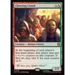Cheering Crowd (126) - [Foil] Marvel's Spider-Man (SPM)