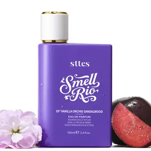 New!Sttes Perfume 05#（VANILLA ORCHID SANDALWOOD） - Eau De Perfume 100ml (3.4fl Oz)  Woody food tune (Vanilla+Orchid+Sandalwood)