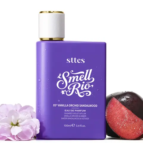 New!Sttes Perfume 05#（VANILLA ORCHID SANDALWOOD） - Eau De Perfume 100ml (3.4fl Oz)  Woody food tune (Vanilla+Orchid+Sandalwood), Aromatic Scent, Captivating Scents,back to school