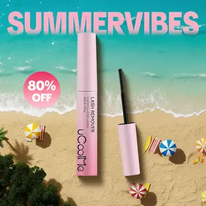 uCoolMe DIY Lash Extensions Bond Breaker Cluster Lash Removal Serum Gentle Non Irritating Cleanser Makeup Remover for At Home Longwear EyeLash Extensions Clear Remover for Self Application Individual Lashes Cosmetic #Summervibes