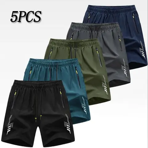 Men's Sports Shorts Casual Loose Running Fitness Training Outdoor Exercise Short Pants