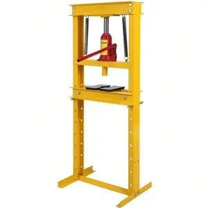 Gaomon 6 T/13000lbs Heavy Duty Hydraulic Floor Shop Press, 4-Hole Adjustable Height, Movable Plates, for Bending, Straightening, Automotive Repair