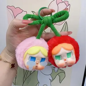 For Crybaby Crying For Love Series Vinyl Face Doll Hanging Card Cute Love You Cherry Much Figures Keychain Pendant Gift