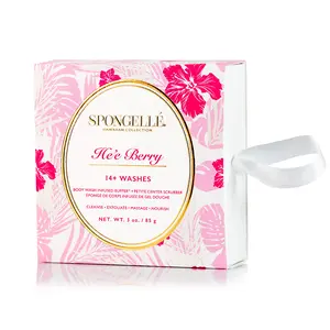 He'e Berry | Hawaiian Buffer Body Wash Infused Bath Sponge Gift Pack