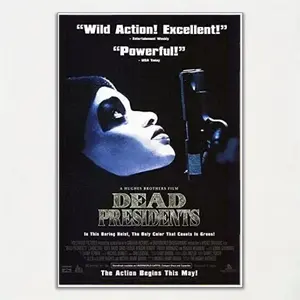 Dead Presidents Movie Inspired Poster, Vintage Retro Classic Film Wall Art (Unframed / Print Only)
