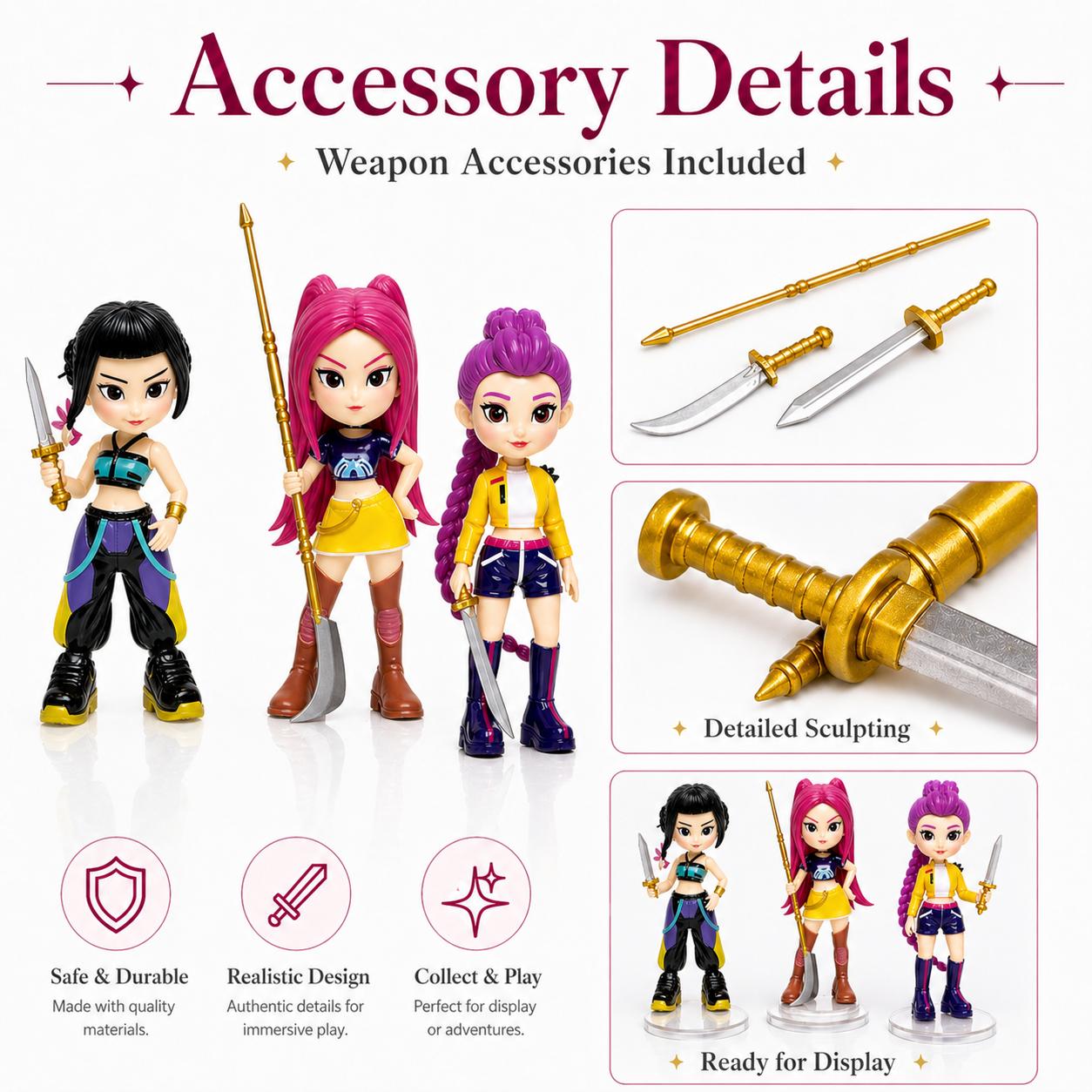 6-Piece Figurine Set(bagged) – Anime Model Toy Decorations, perfect for home collections and office desk display. An excellent gift choice for Christmas and New Year. 3.94 in Display Toys 6-Piece Figurine Set(bagged) – Anime Model Toy Decorations, perfect for home collections and office desk display. An excellent gift choice for Christmas and New Year. 3.94 in Display Toys