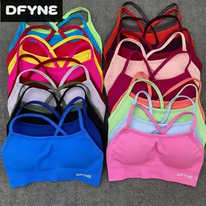 DFYNE Seamless Backless Bra| High-elastic Nylon, Can Be Worn Outerwear, Perfect for Both Fitness and Everyday Wear