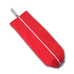 Green Klean GK-SaniCloth Eureka Sanitare Full Zipper Replacement Cloth Vacuum Bag Use with F & G Only - 12 per Case