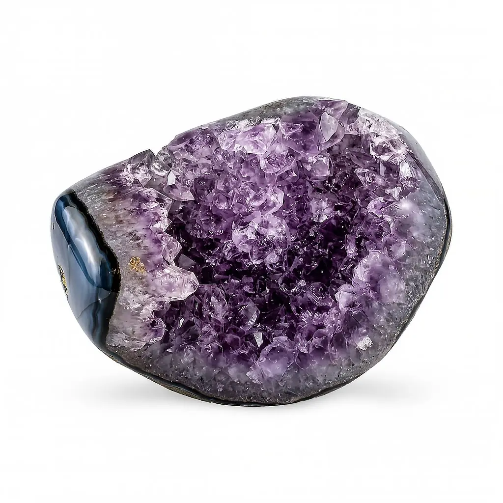 Amethyst Full Body Polished Specimen — Medium Freeform Crystal