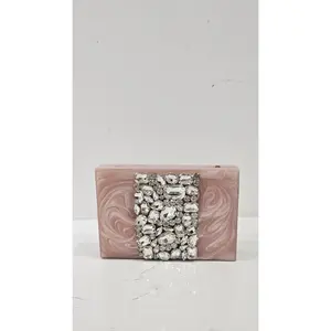 Blushing Quartz Clutch