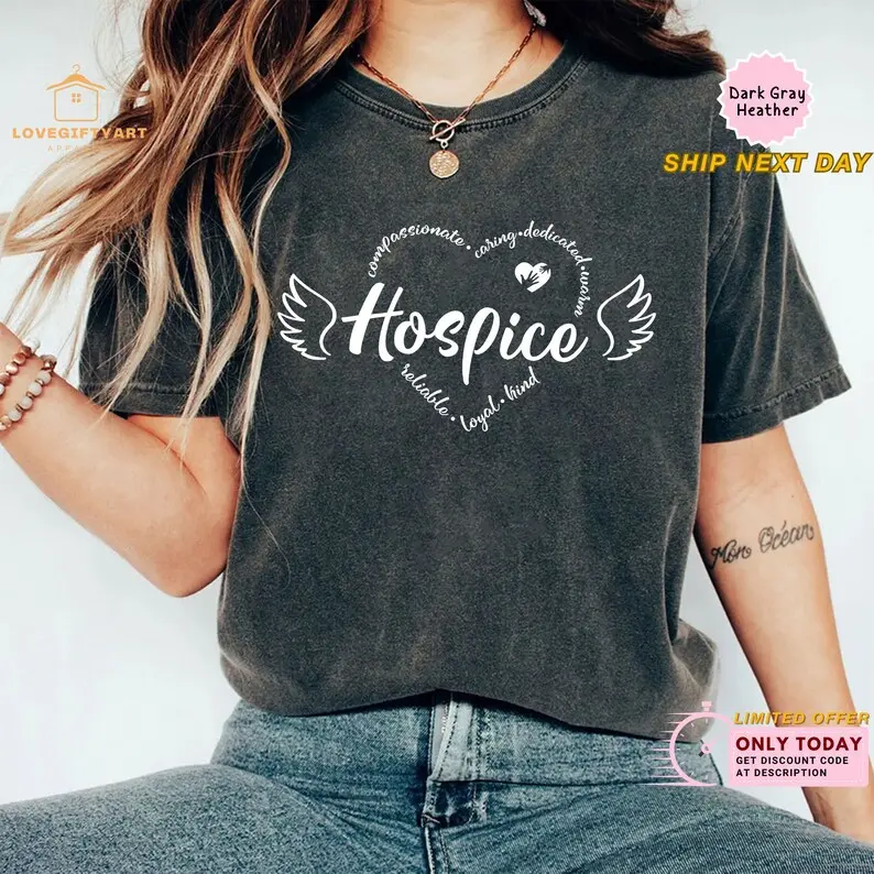 Hospice Nurse Shirt, Hospice Gift - Nursing School Tee - Hospice Tshirt - Registered Nurse - Hospice Squad - Hospice Nurse