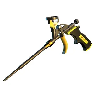 Foam Gun Full Metal High Quality Heavy Duty Universal Effort-Saving Durable Waterproof Manual Foam Glue Gun, No Clean Required
