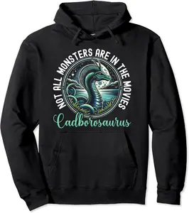Cadborosaurus Caddy Legendary Creature Cryptozoology Cryptid Pullover Hoodie - Briannama Shop 83B0D3Y96SY8