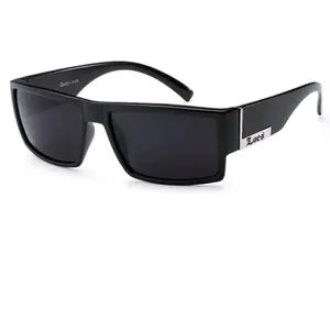 Og Style Dark Lens Sunglasses with Black Frame and Lightweight Design