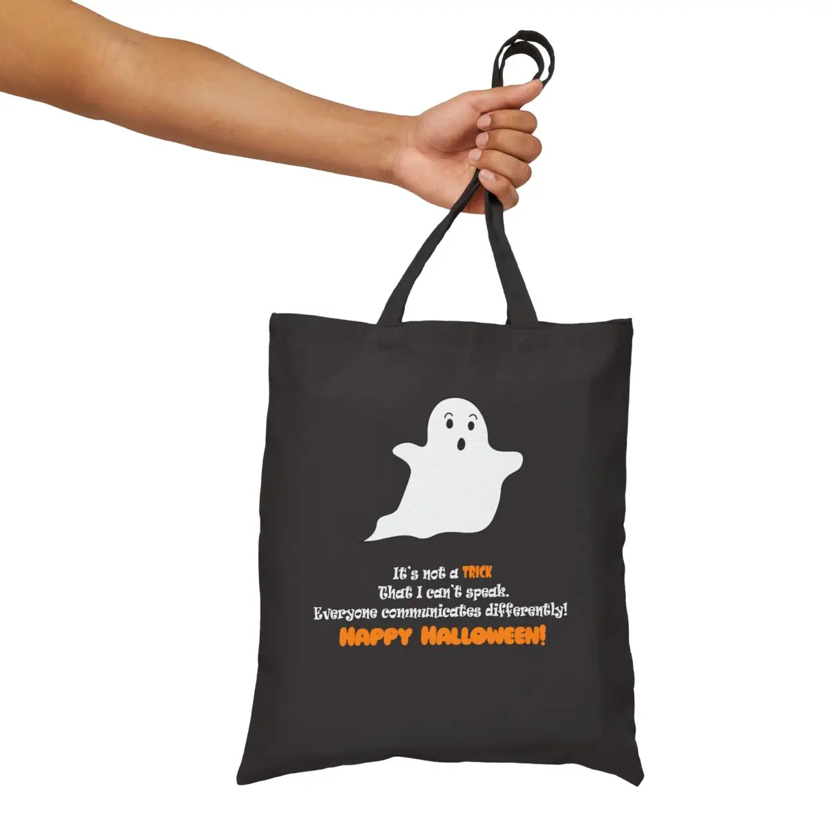 Autism Awareness/ Non-verbal Halloween Bag