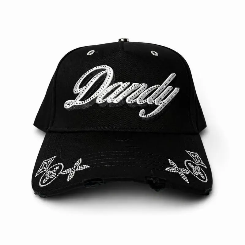 Dandy Hats "Did It Again" Black Snapback - Premium Streetwear Baseball Cap for Men & Women, Adjustable